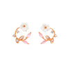 Elegant Pink Earrings