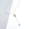 Labradorite Necklace-Dangling Necklace-La Meno