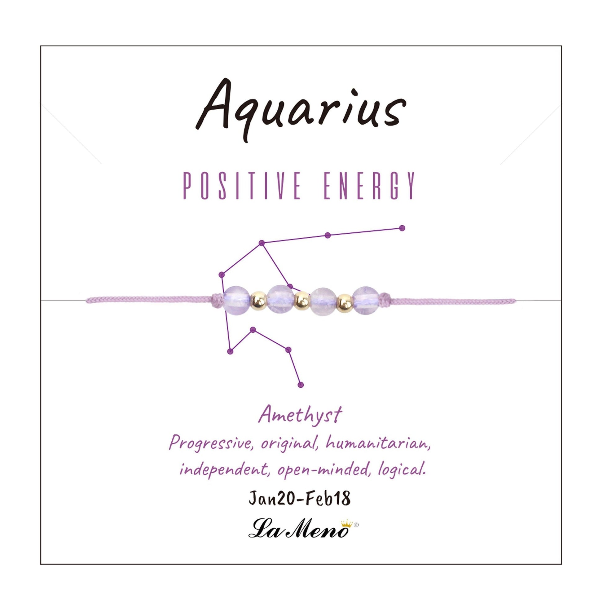 [Constellation] Aquarius Bracelet-Constellation-La Meno