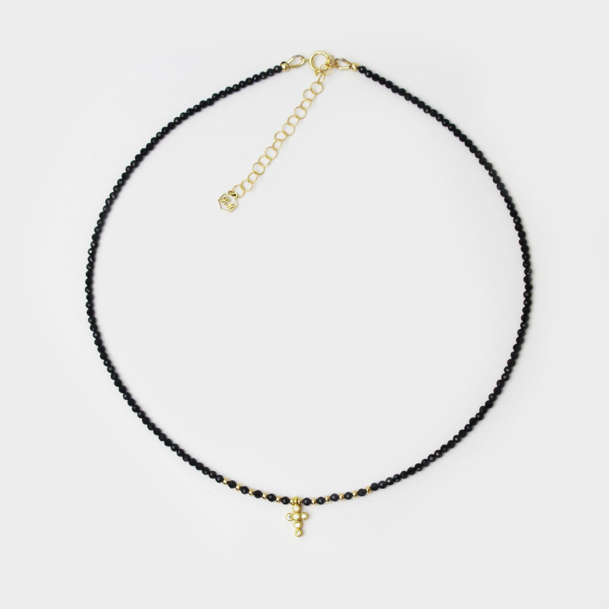 Little Cross Choker – La Meno - Main Image