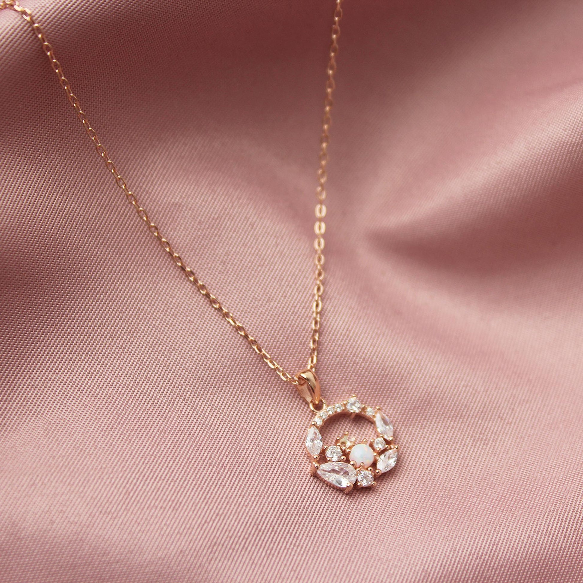 Opal Wreath Necklace-Limited Edition-La Meno