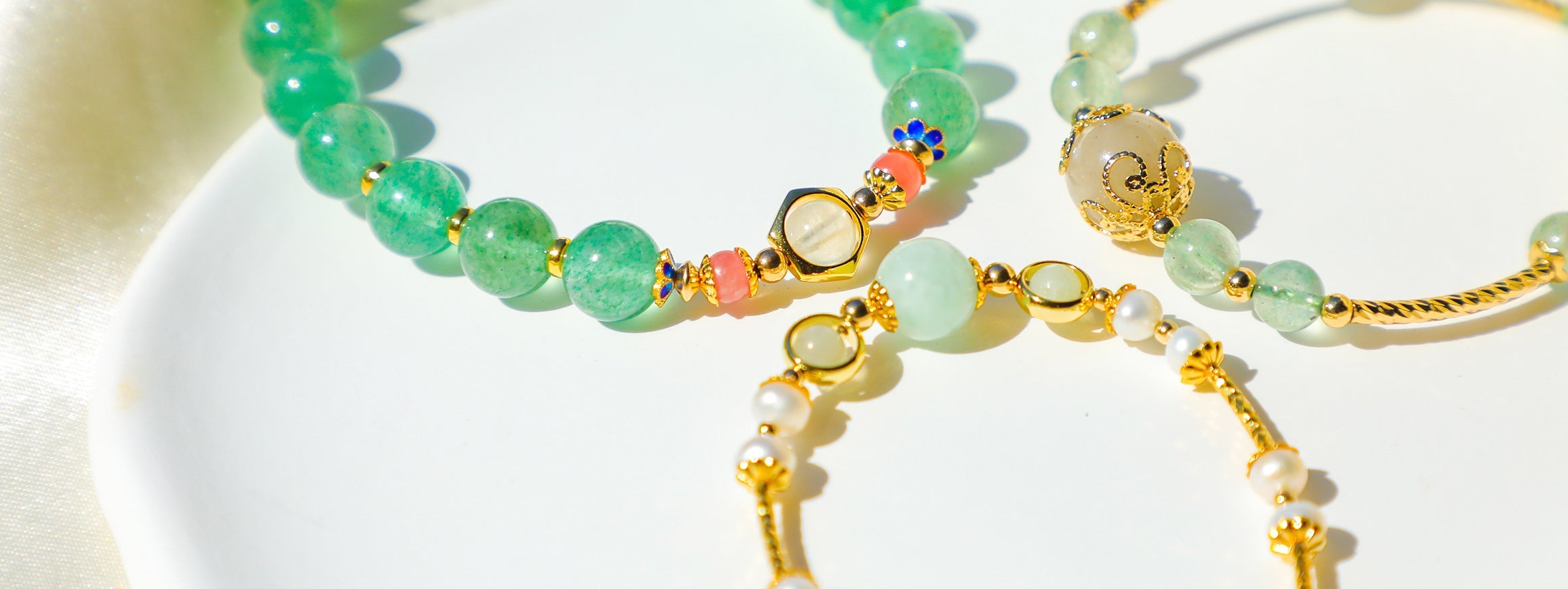 Gemstone bracelet