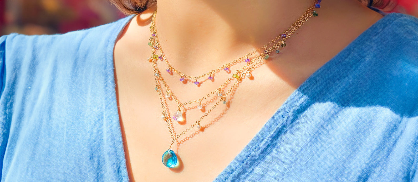 Gemstone Necklace