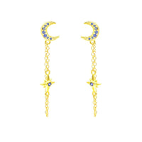 Midnight Sky Drop Earrings