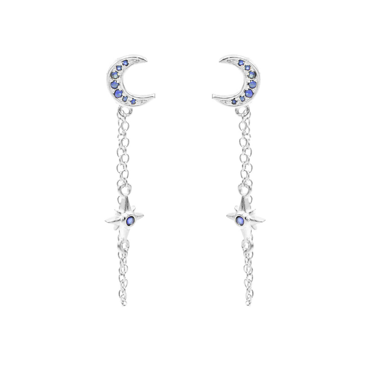 Midnight Sky Drop Earrings