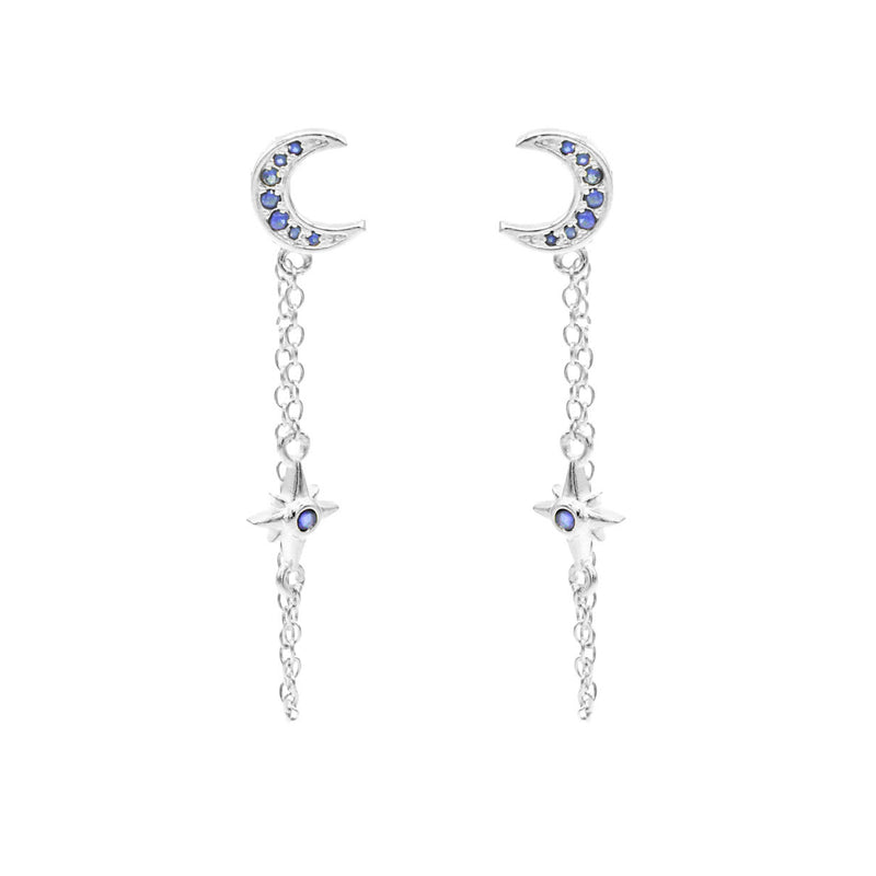 Midnight Sky Drop Earrings