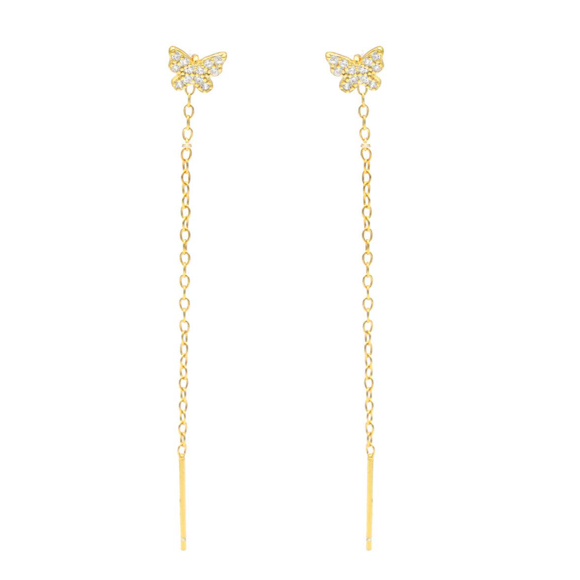Keywest Butterfly Thread Earrings