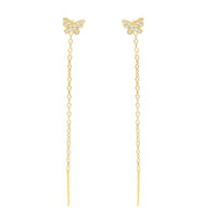 Keywest Butterfly Thread Earrings