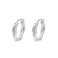 Intertwine Huggie Earrings