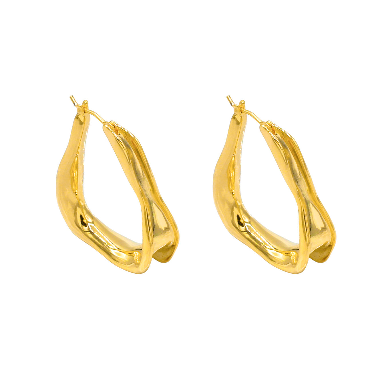 Golden Flow Earrings