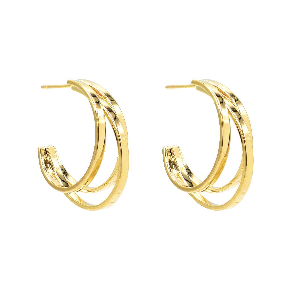 Graceful Arc Earrings