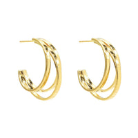 Graceful Arc Earrings