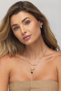 Cobalt Glitz Necklace