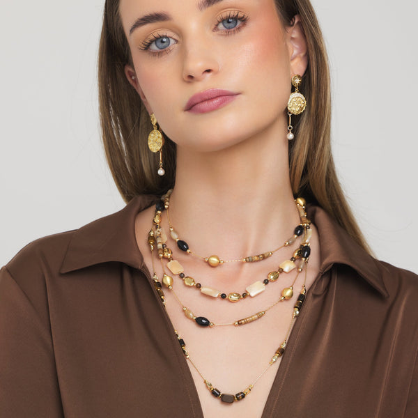 Golden Earth Necklace