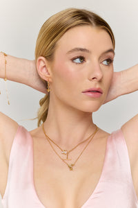 Honey Bee Drop Necklace