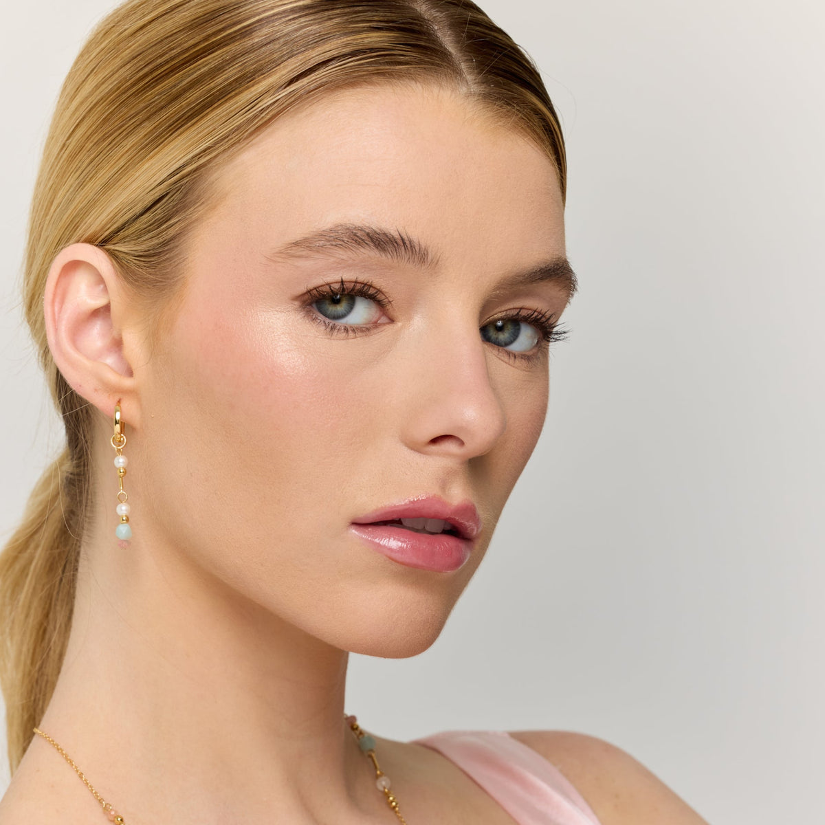 Pastel Pearl Earrings