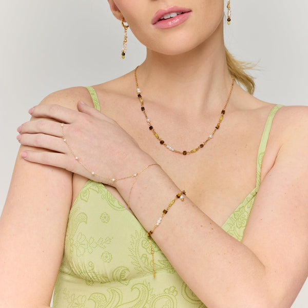 Strata Pearl Bracelet