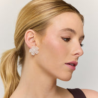 Pearls in Ivory Earrings