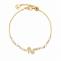 Serpent’s Whisper Pearl Bracelet/Anklet
