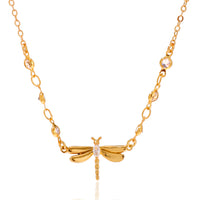 Dragonfly Kiss Necklace
