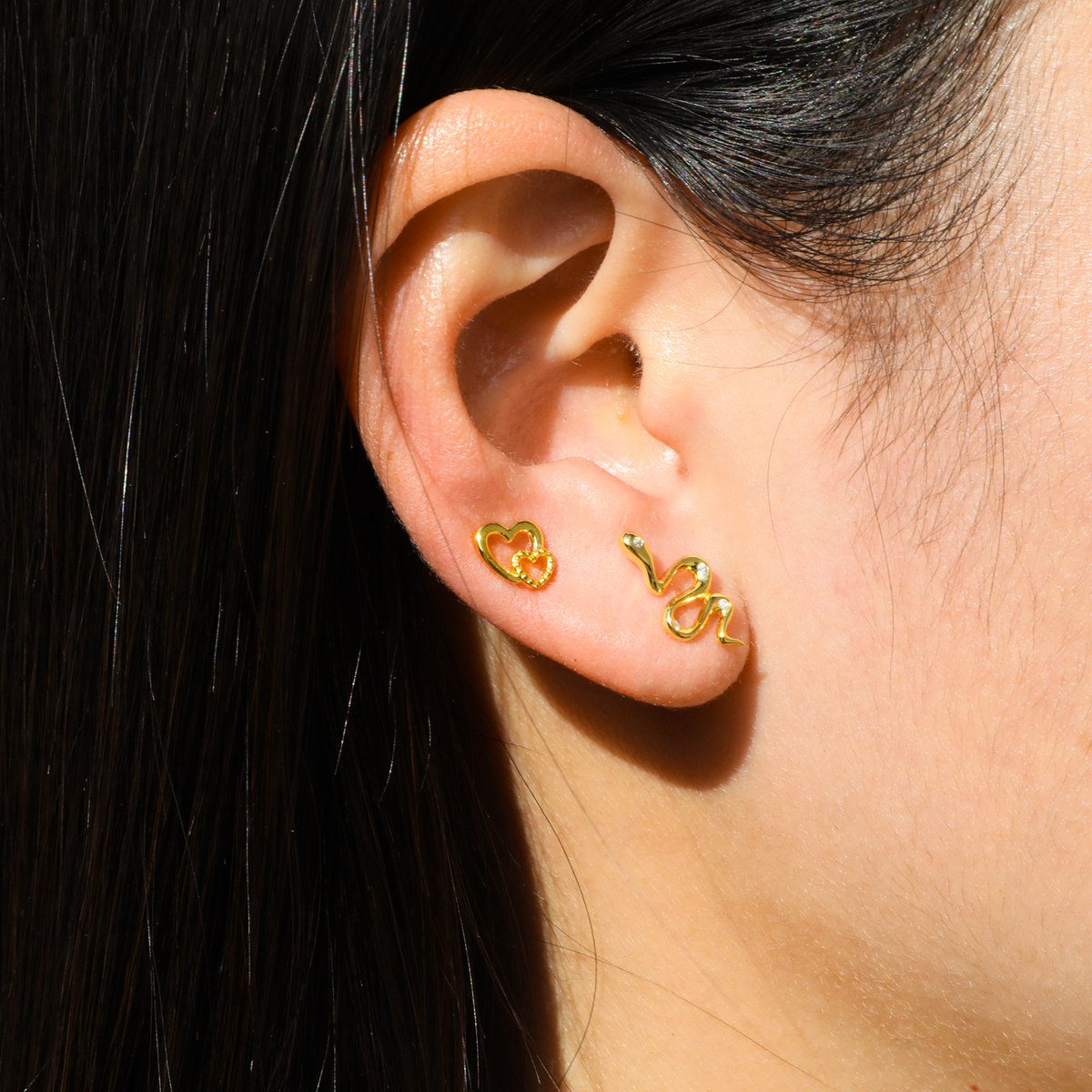 Viper Charm Earrings