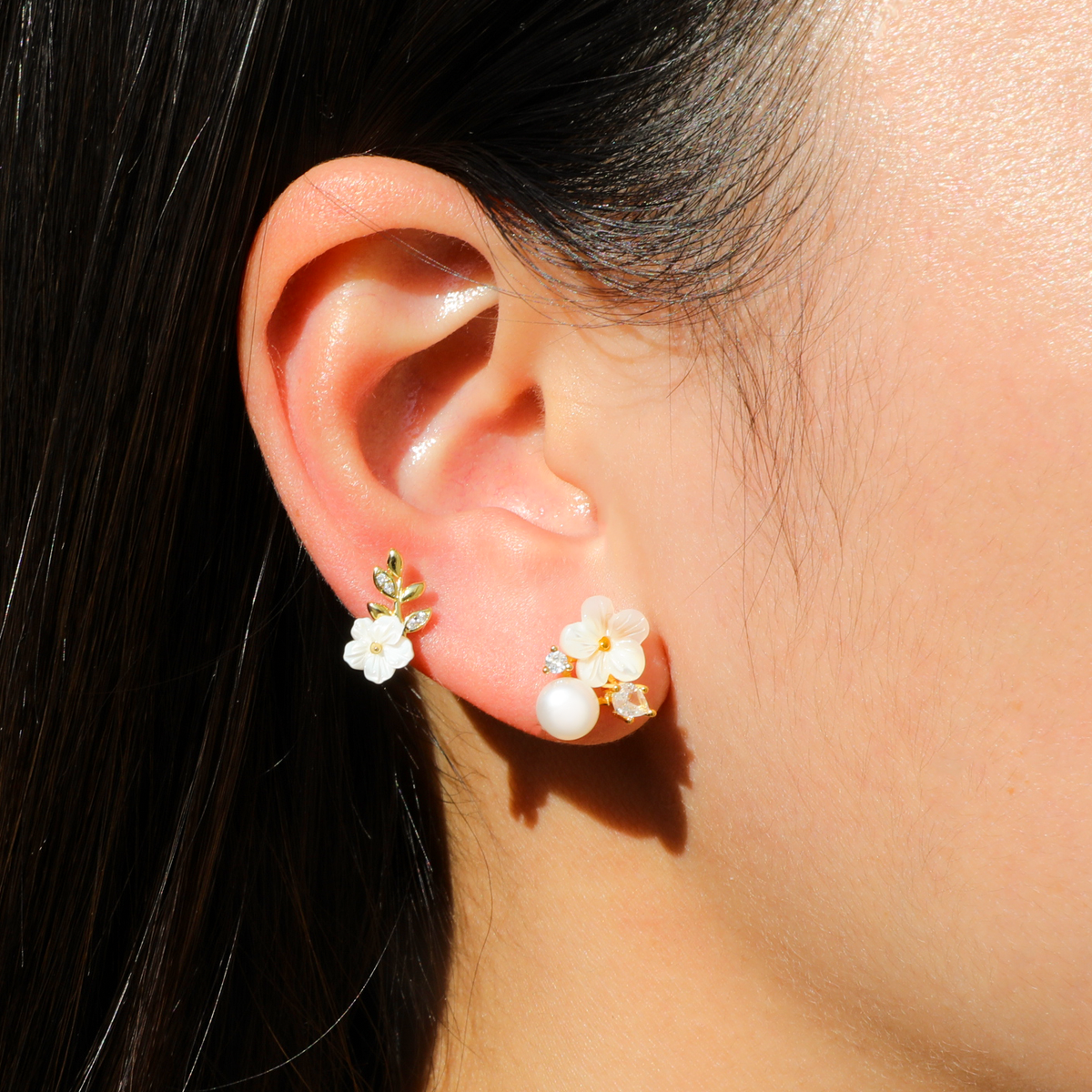 Pearl Garden Earrings
