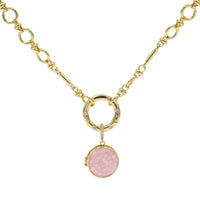 Mosaic Locket Necklace