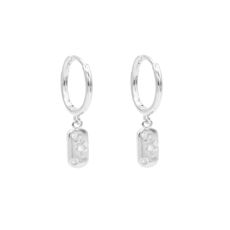 Stars Aligned Hoop Earrings