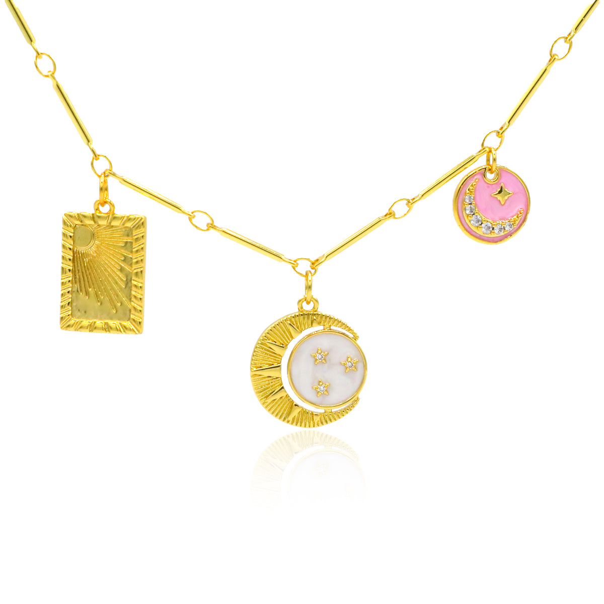 Celestial Trio Necklace