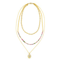 Radiant Prism Necklace Set