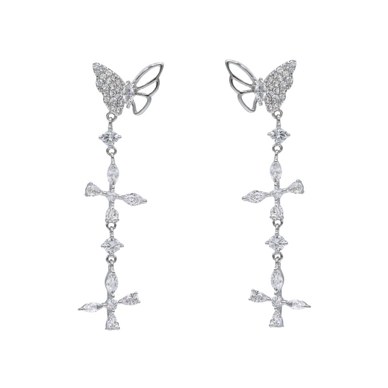 Butterfly Bliss Drop Earrings