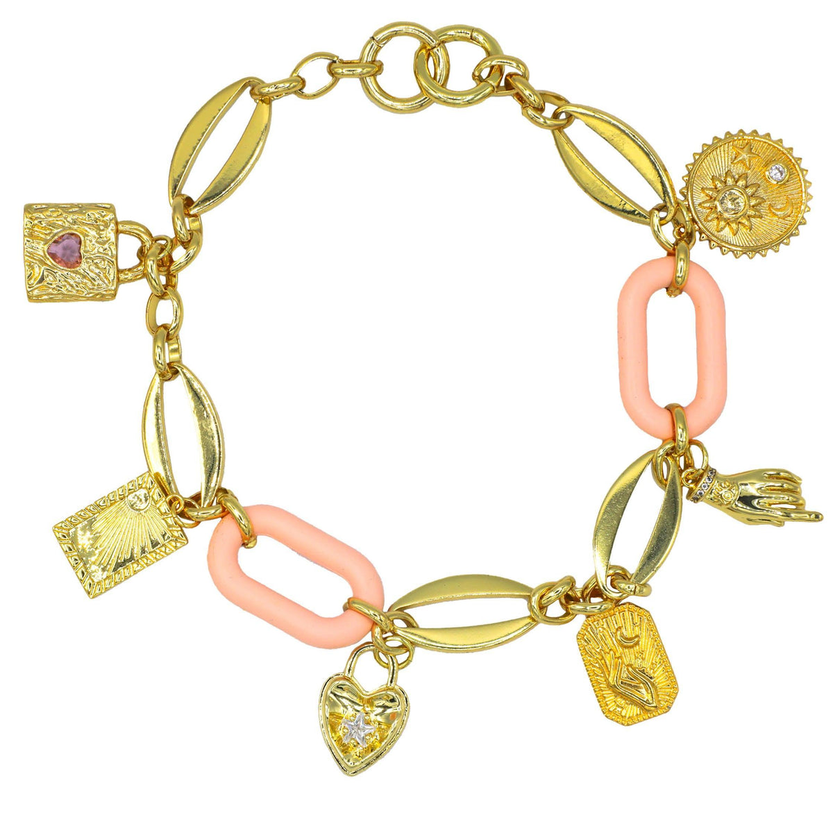 Passion and Pastels Bag Charms