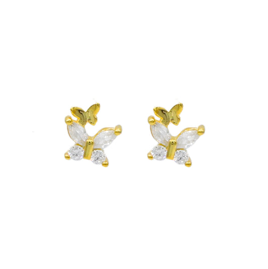 Butterfly Duo Studs