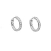 Crystal Loop Earrings
