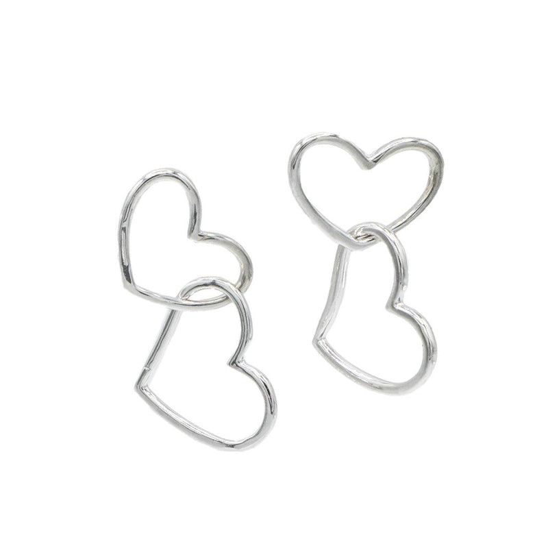 Double Heart Earrings