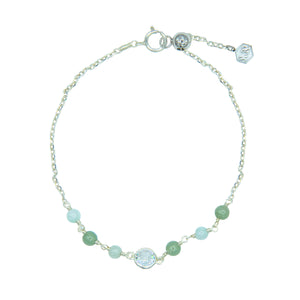 Emerald Wave Bracelet/ Anklet