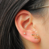 Teeny Gem Earrings Set