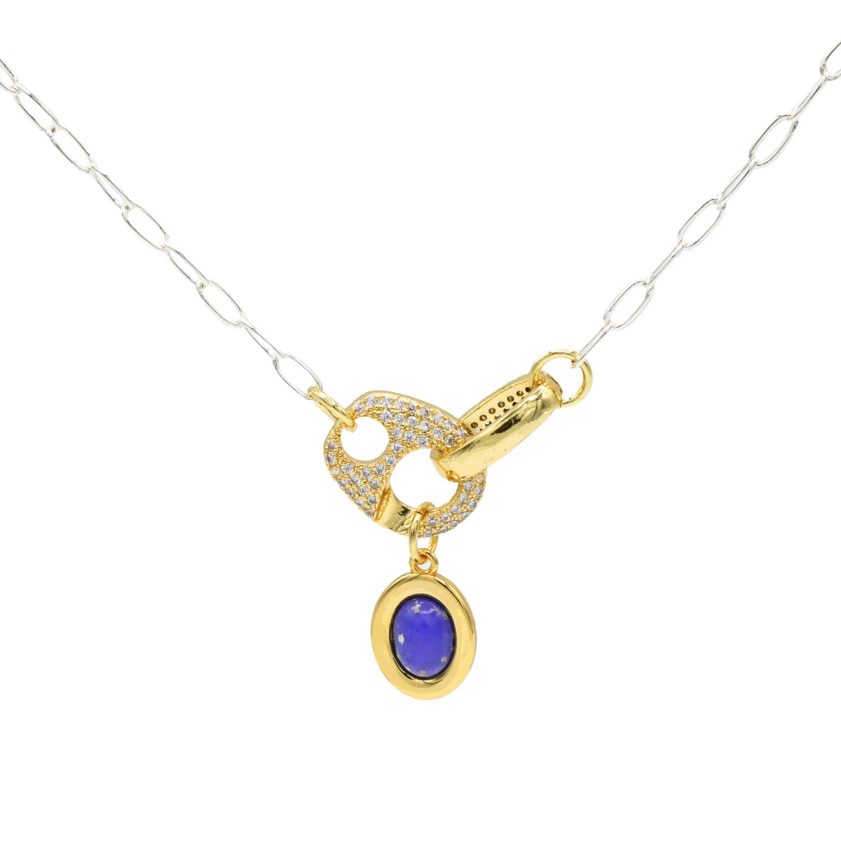 Cobalt Glitz Necklace