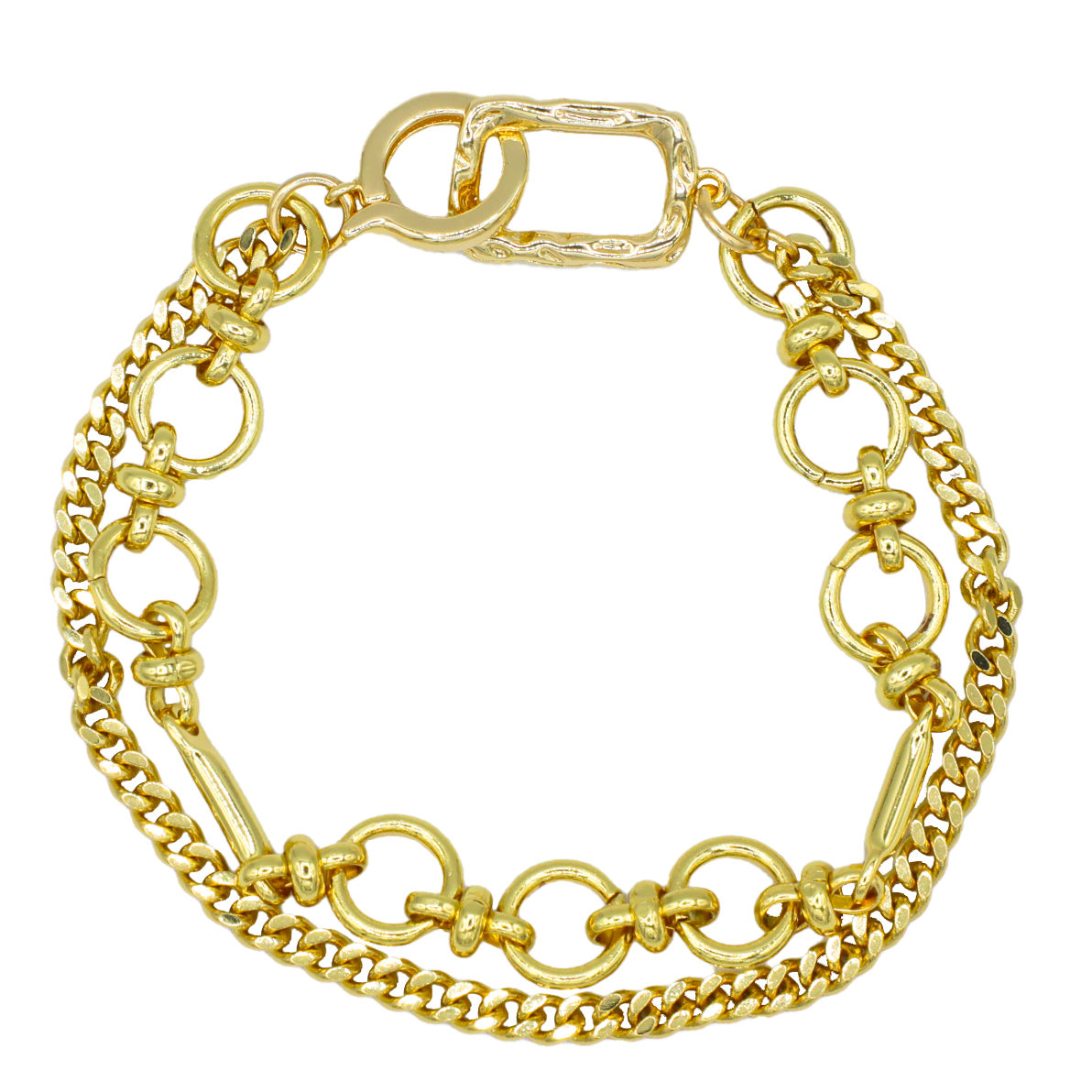 Rings & Chains Bracelet