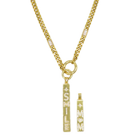 Interchangeable Gleaming Hug Necklace