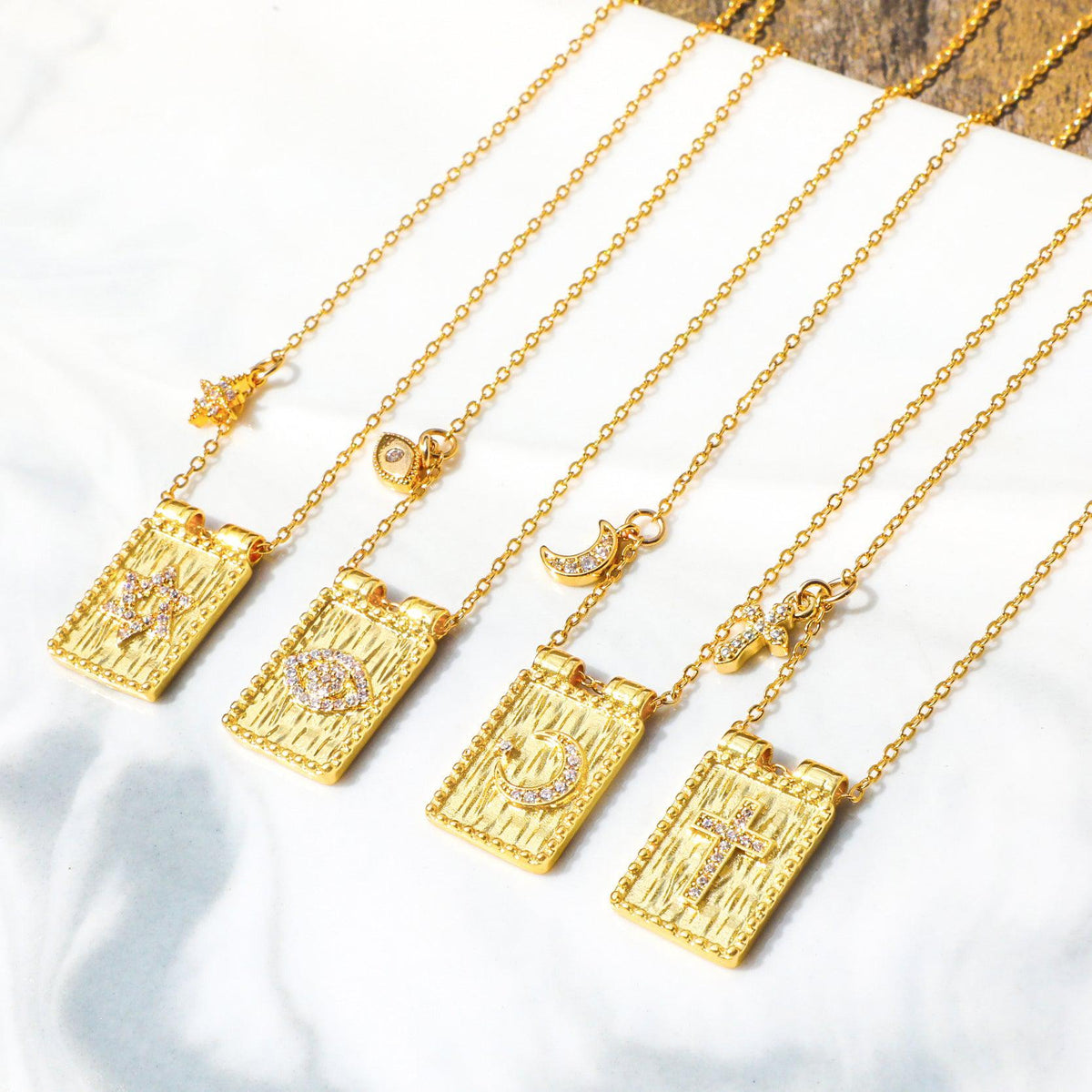 Shimmering Charm Necklace