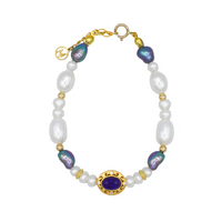 Galaxy Pearl Bracelet