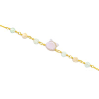 Cat Morganite Bracelet