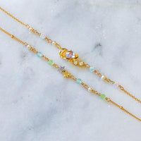 Celestial Pearl and Opal Bracelet