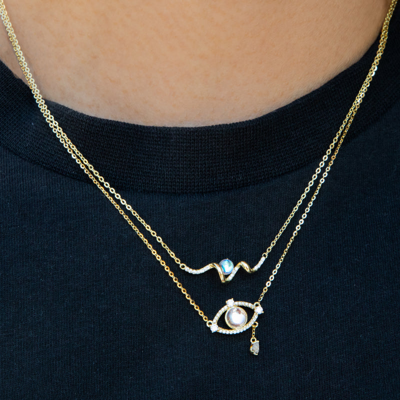 Mystic Iris Necklace