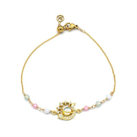 Orbit Morganite Bracelet