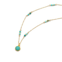 Turquoise Drop Necklace