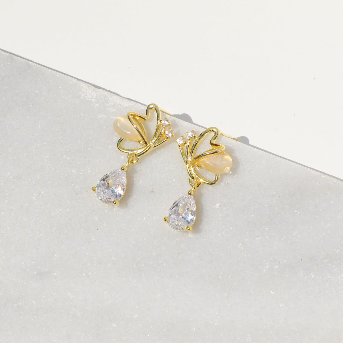 Butterfly Drop Earrings