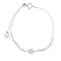 Moonlit Sakura Charm Bracelet