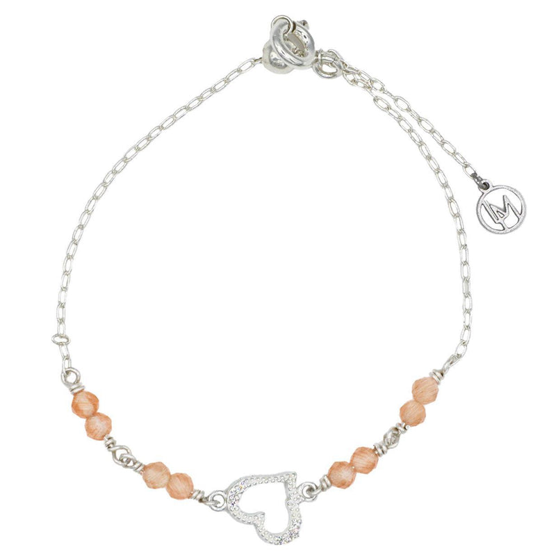 Silver Sweetheart Bracelet